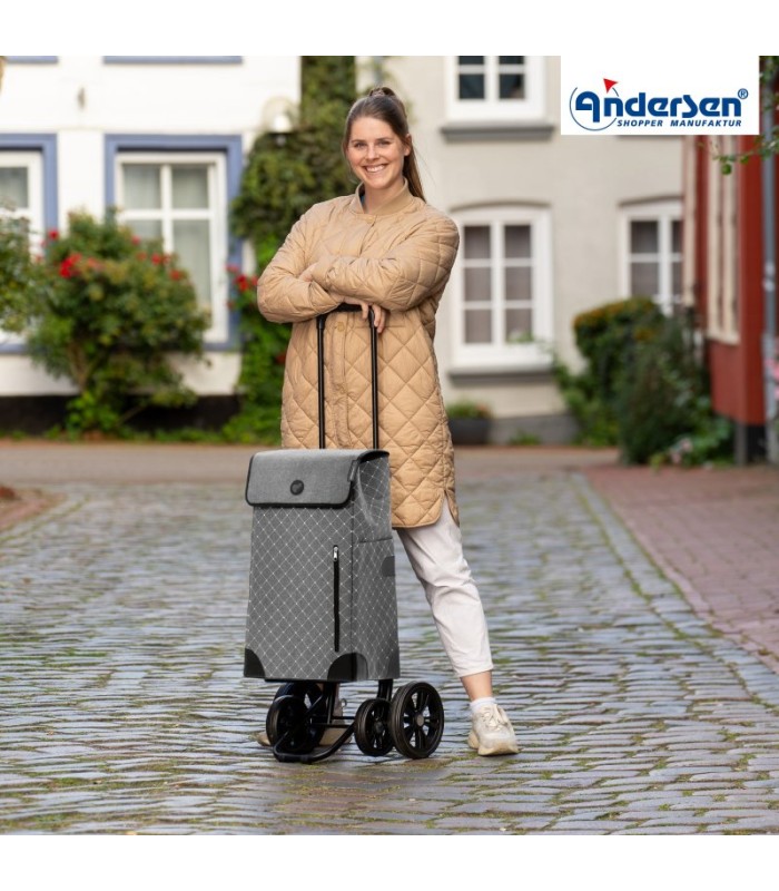 Chariot de course 4 roues Quattro Shopper Sofia