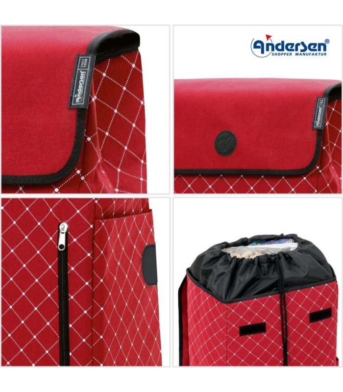 Chariot 6 Roues Scala Shopper Sofia Andersen