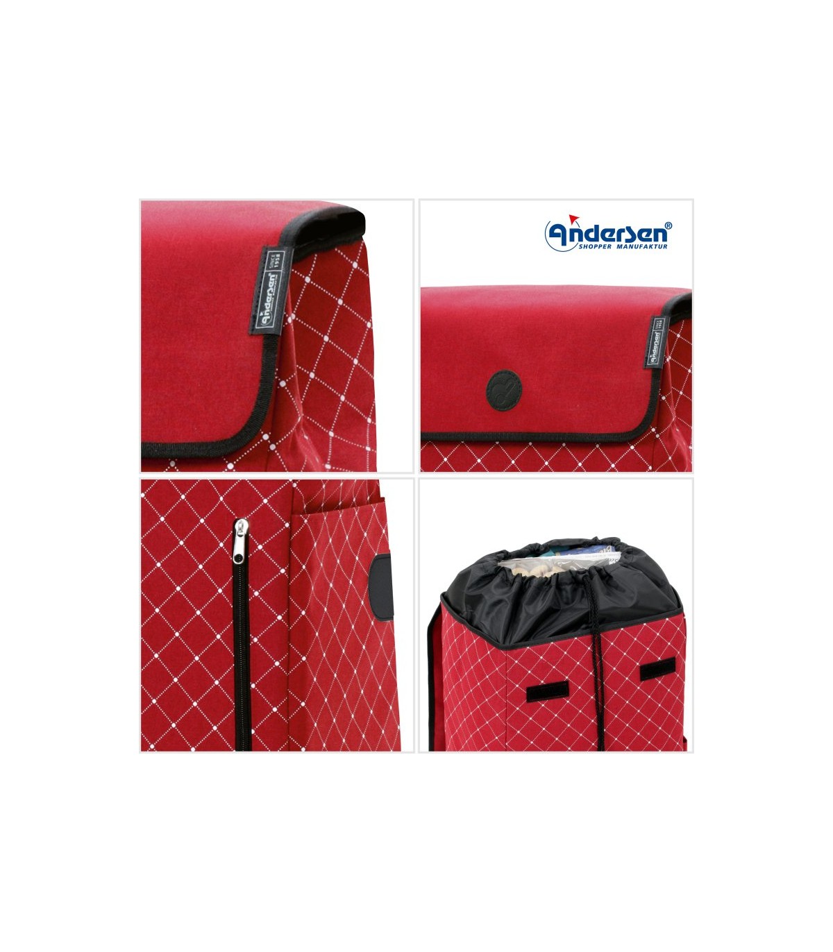 Chariot 6 Roues Scala Shopper Sofia Andersen