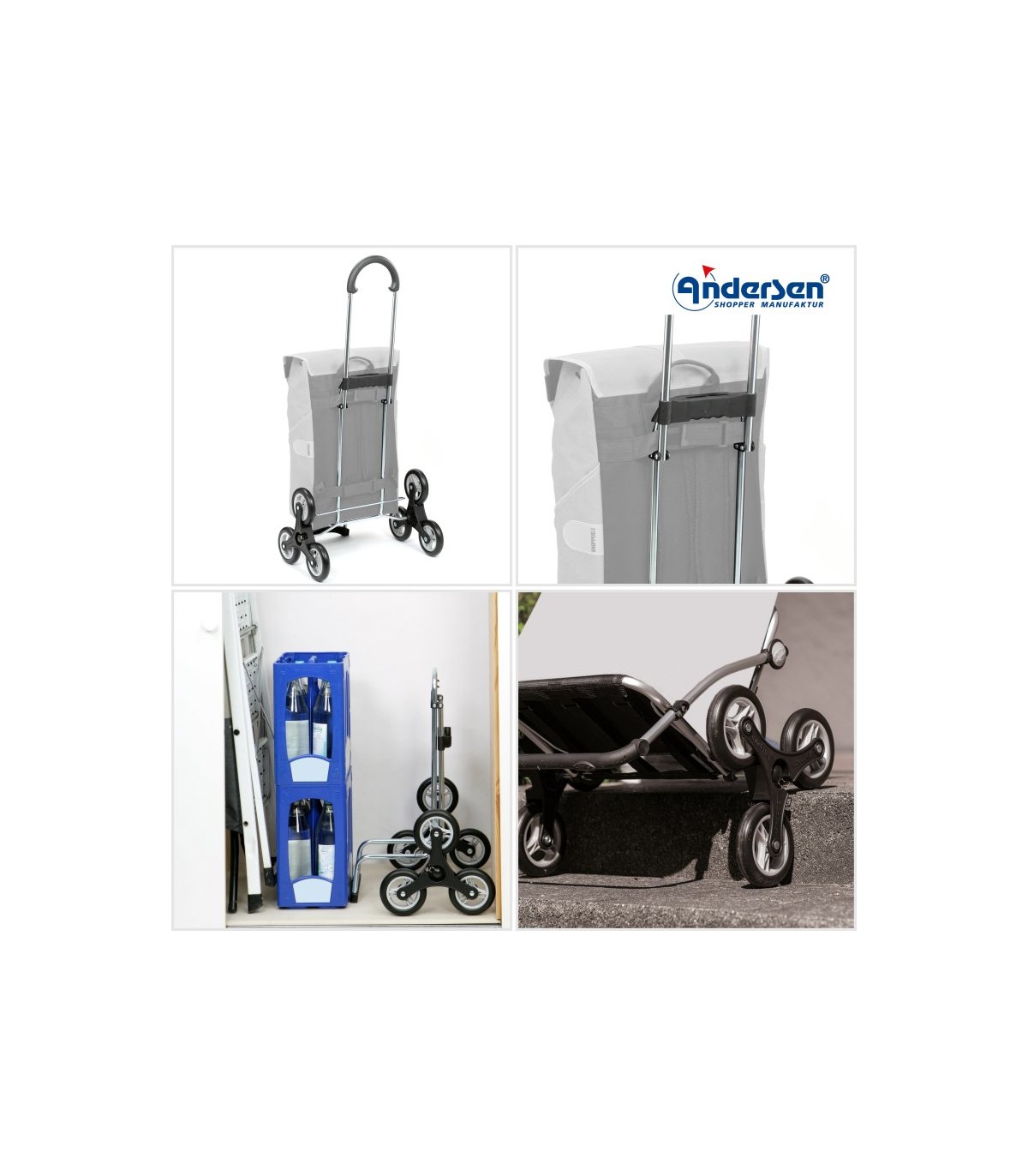Chariot 6 Roues Scala Shopper Sofia Andersen