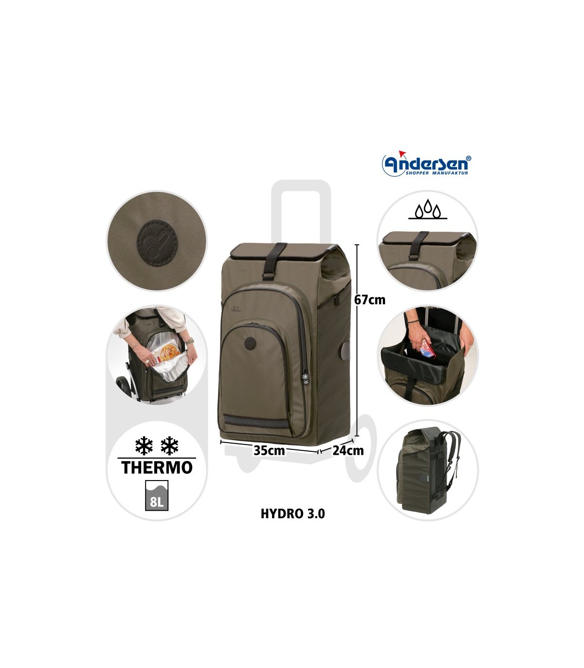 Chariot Course Hydro Treppensteiger Royal Andersen Shopper