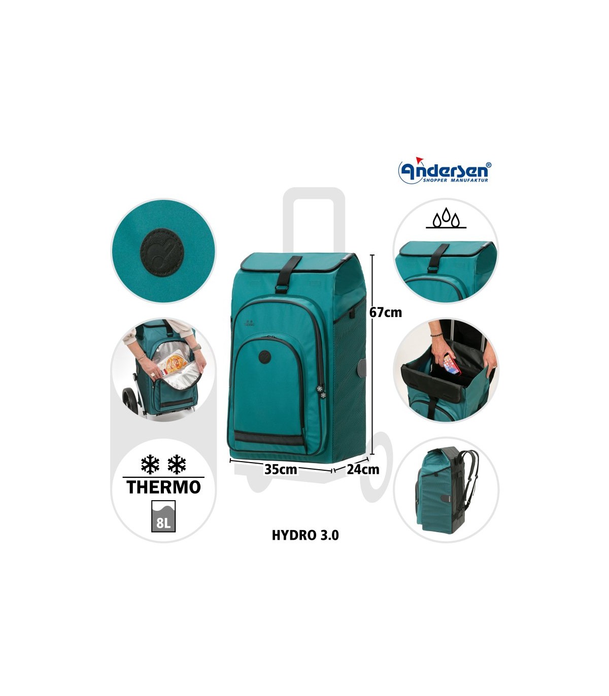 Chariot Course Hydro Treppensteiger Royal Andersen Shopper