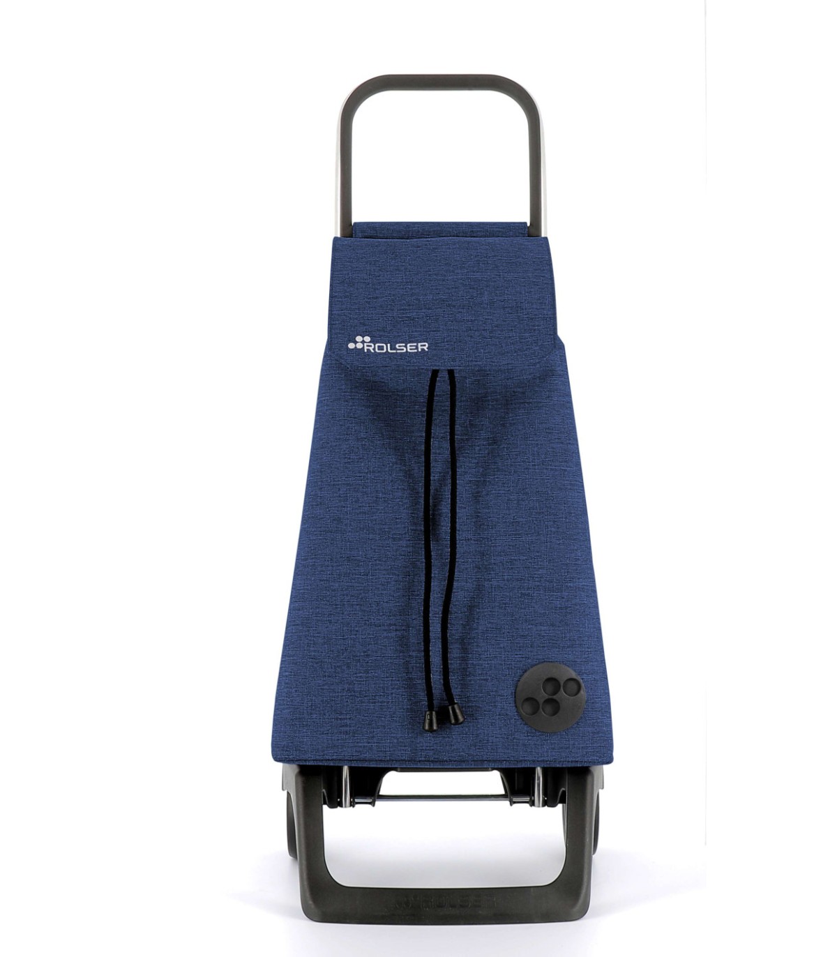 Chariot de Marché 2 Roues Jet Baby Tweed Marine poussette marché rolser