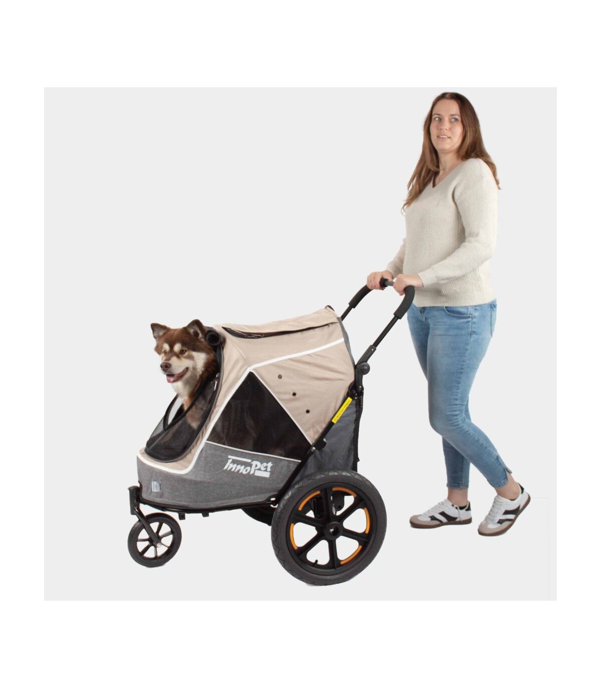 Poussette Chien Innopet Sporty Evolution Latte
