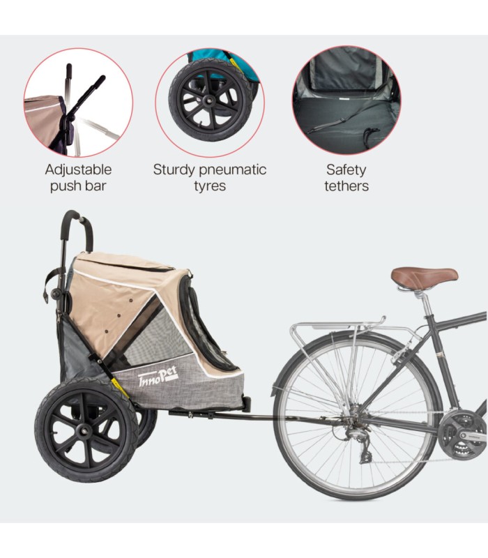 Poussette Chien Innopet Sporty Evolution Latte