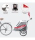 Poussette chien Innopet Deluxe Sport Rouge