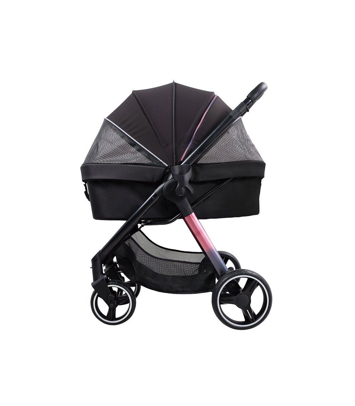 Poussette Ibiyaya Retro Luxe Stroller Prism Black