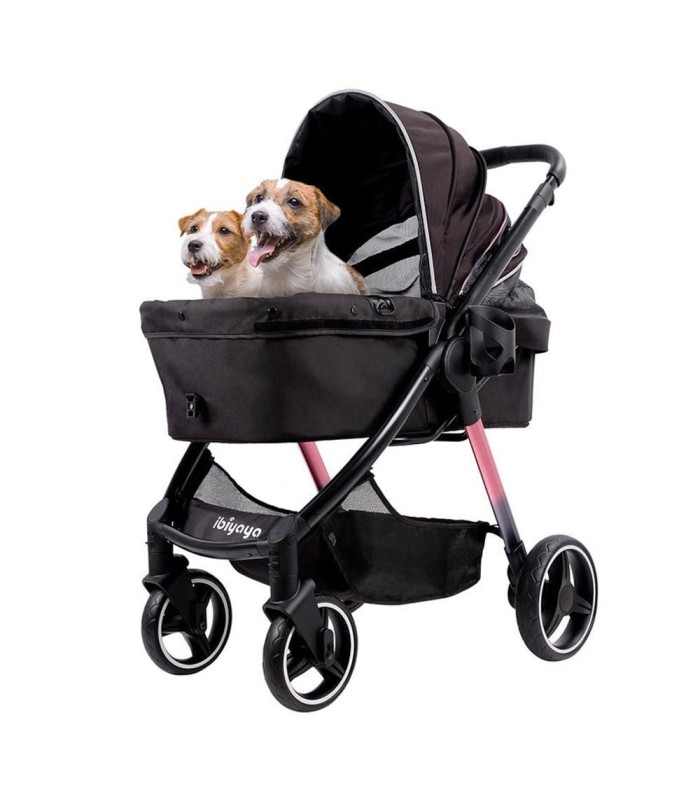 Poussette Ibiyaya Retro Luxe Stroller Prism Black