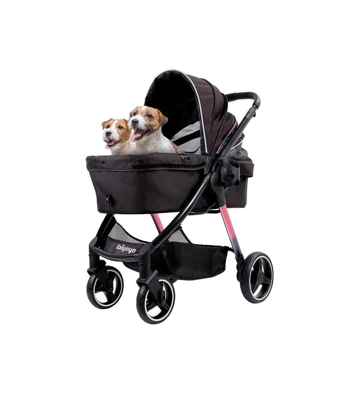 Poussette Ibiyaya Retro Luxe Stroller Prism Black