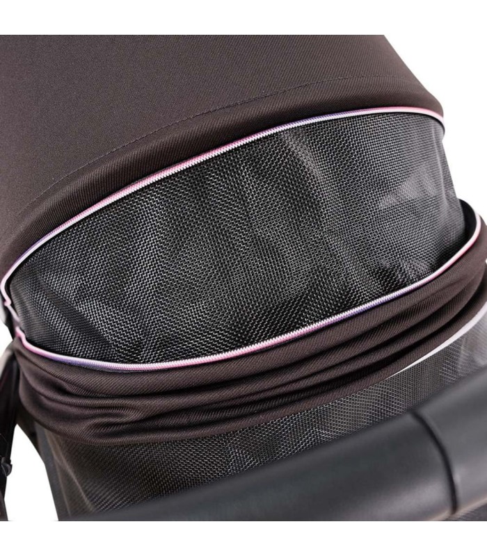 Poussette Ibiyaya Retro Luxe Stroller Prism Black