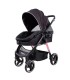 Poussette Ibiyaya Retro Luxe Stroller Prism Black