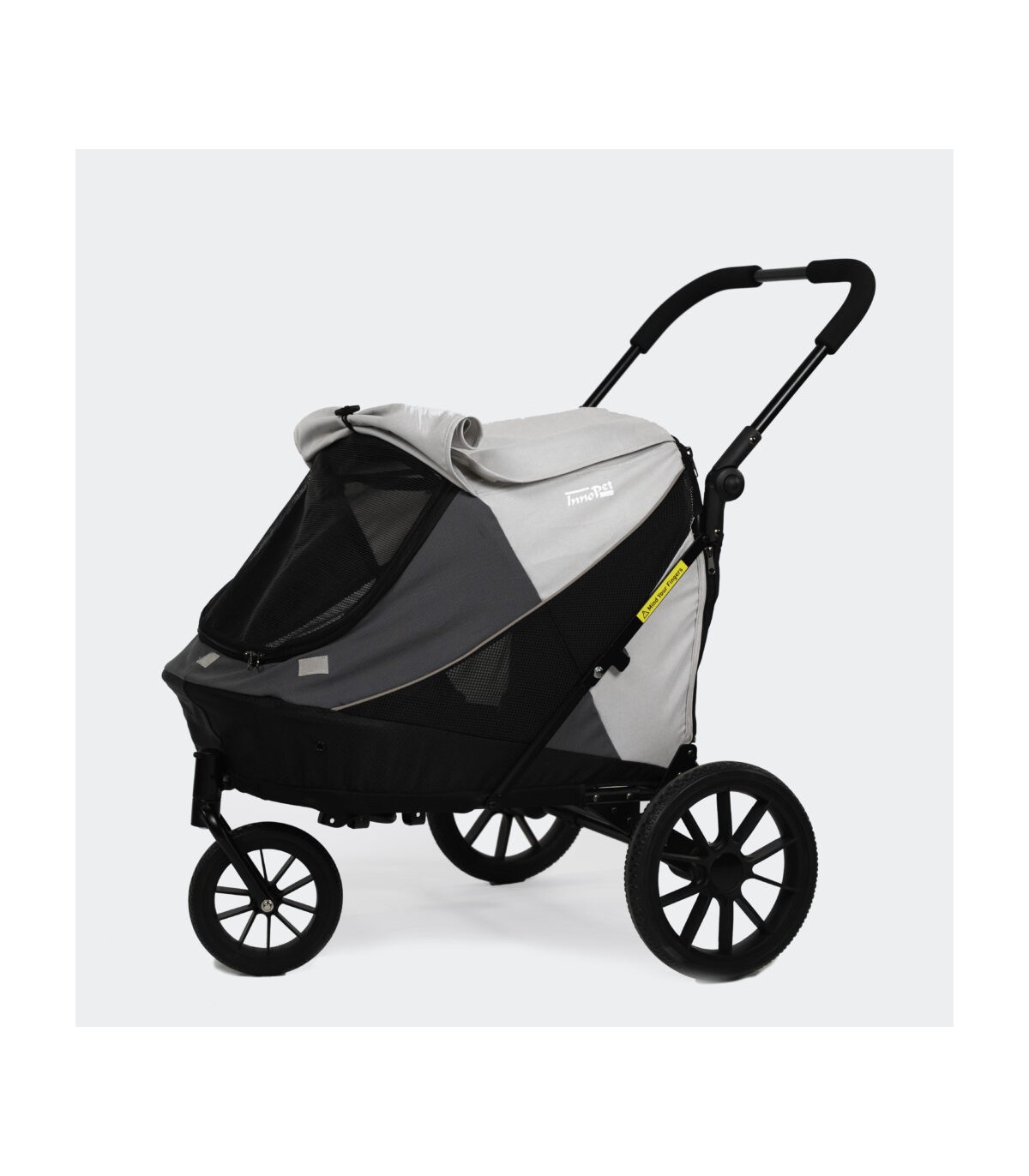 Poussette Chien 3 roues InnoPet Noah Pebble & Stone