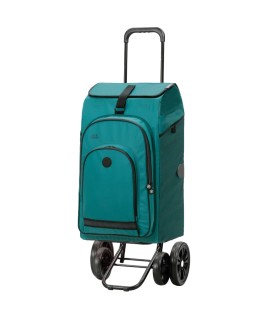 Chariot Course Hydro Andersen Quattro Shopper avec sac isotherme et châssis poussette marché 4 roues