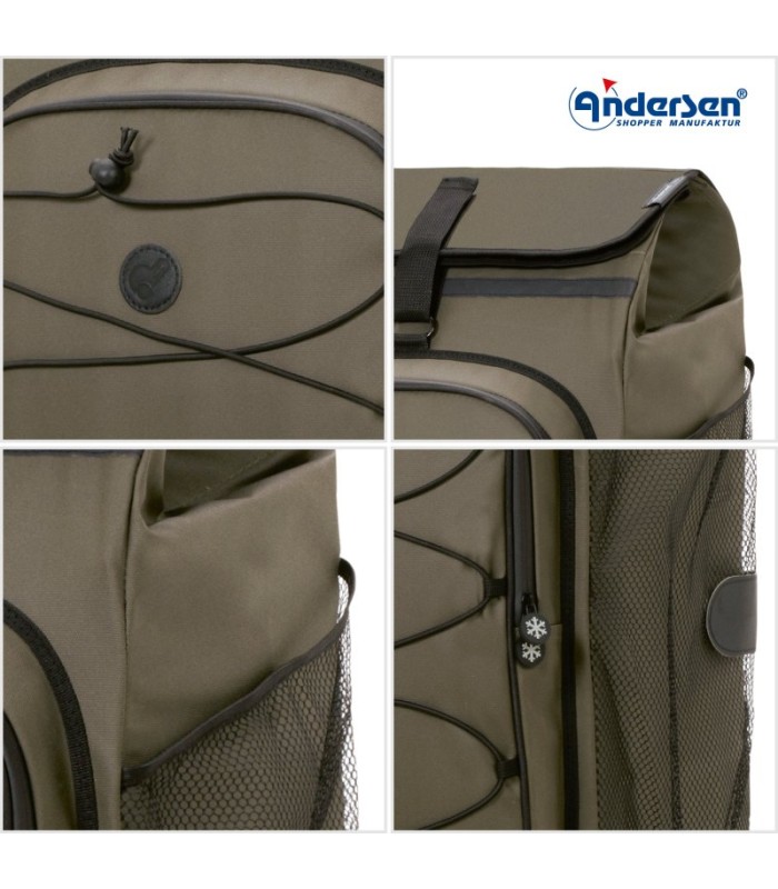 caractéristiques du Sac Fado olive 3.0 Andersen