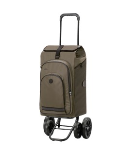 Chariot Course Hydro Andersen Quattro Shopper avec sac isotherme et châssis poussette marché 4 roues