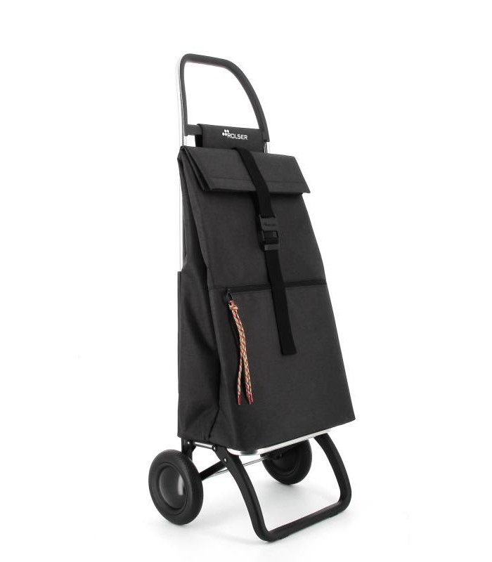Chariot Rolser Big Tweed Noir à 2 Roues