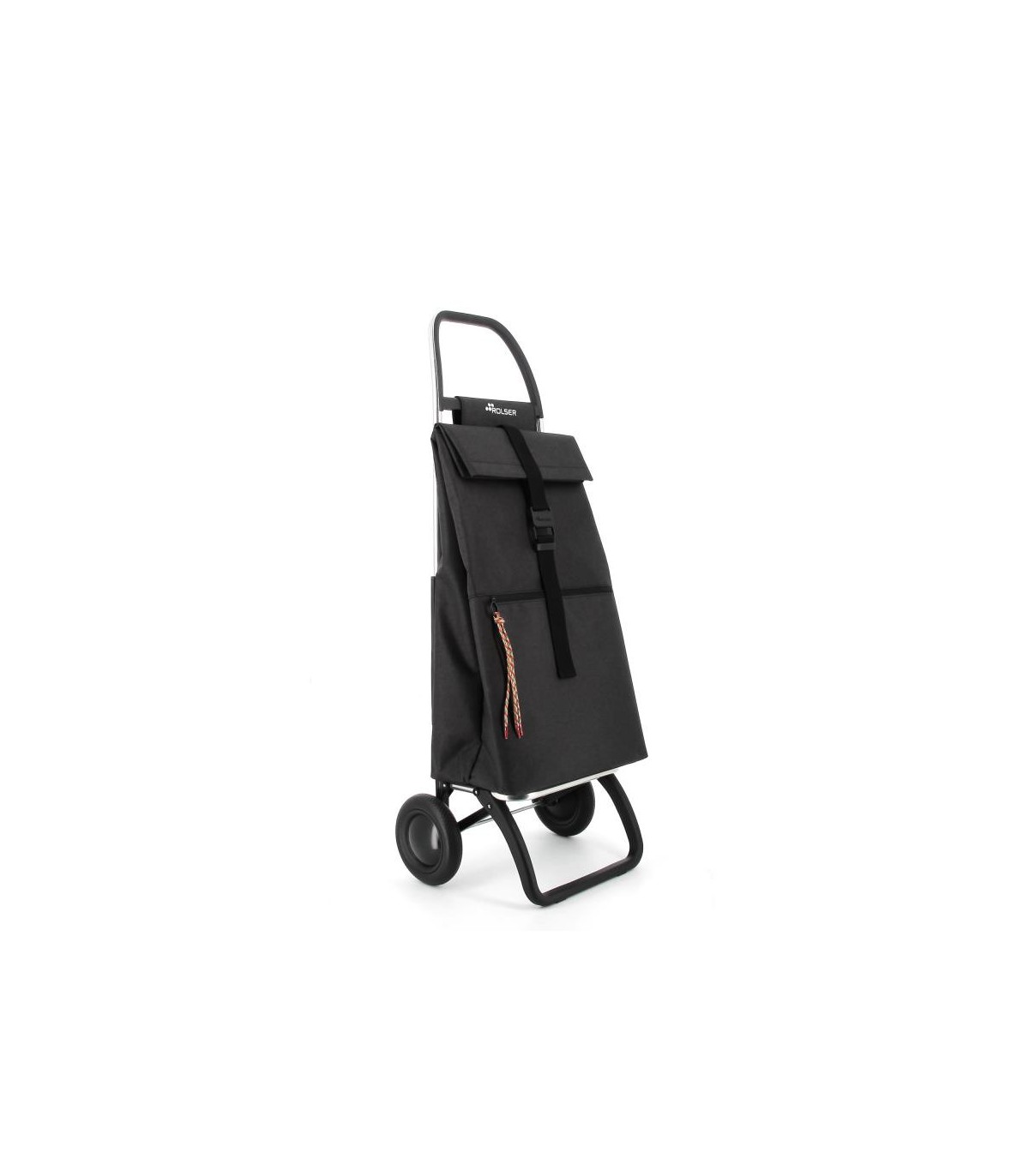 Chariot Rolser Big Tweed Noir à 2 Roues