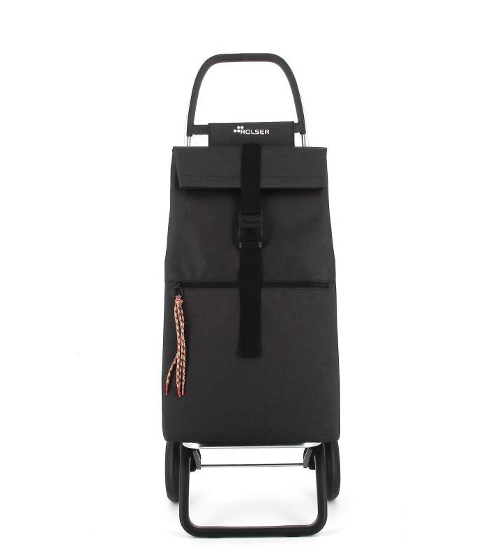 Chariot Rolser Big Tweed Noir à 2 Roues