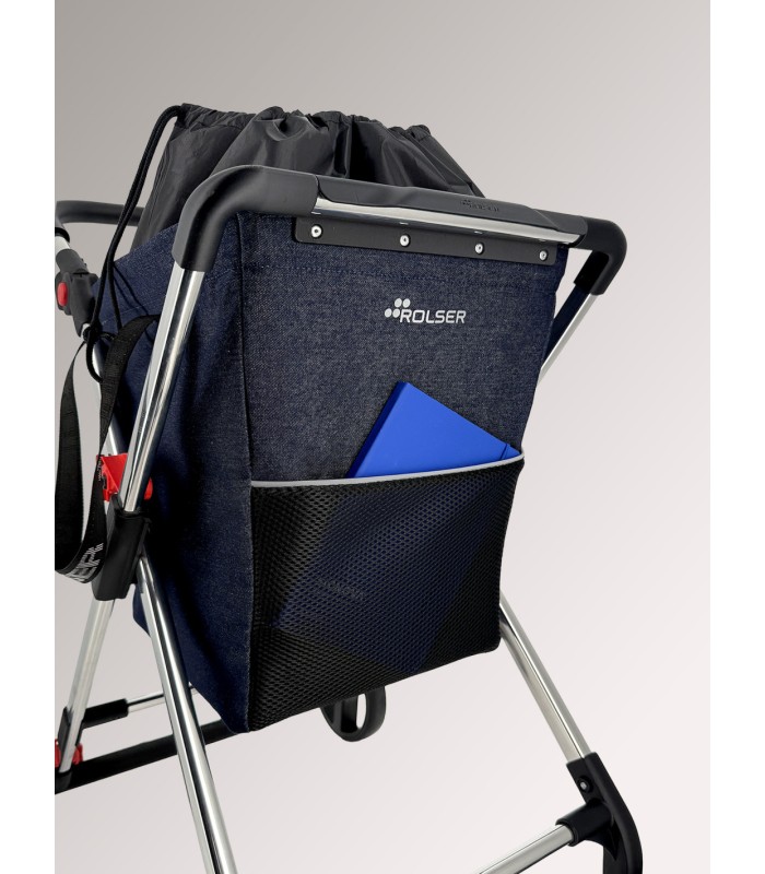 Chariot Rolser Basket Denim M4B 4 Roues 59 L