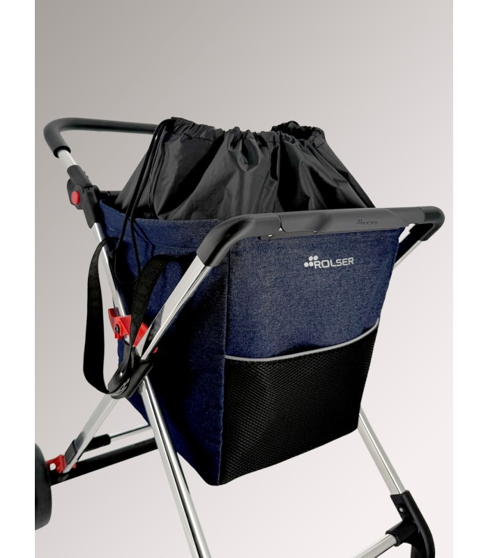 Chariot Rolser Basket Denim M4B 4 Roues 59 L