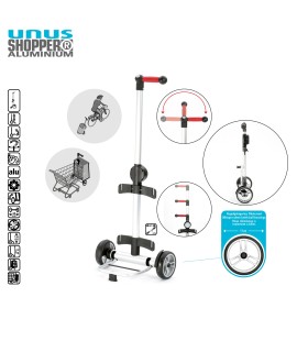 infographie chassis chariot Andersen Shopper Unus