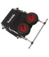 Chariot plage eckla protection solaire bleu beach rolly