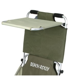 Eckla protection soleil chariot de plage beach rolly vert