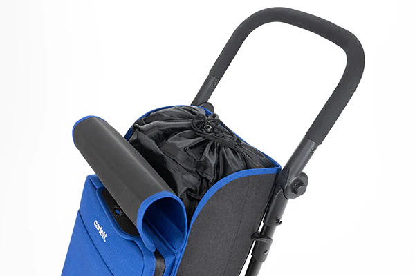 chariot 4 roues carlett avec grand sac extensible